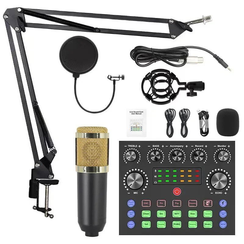 Shure Mic Sm58 - Microfone condensador cantando microfone com fio