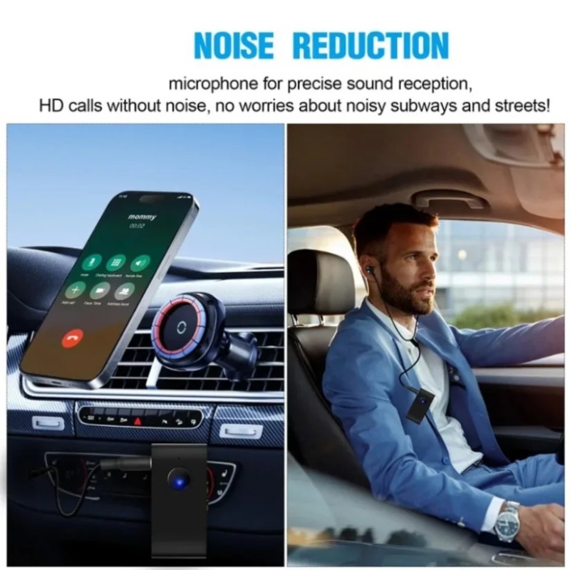 Bluetooth Adapter Receiver - Receptor de áudio bluetooth 5.0, com