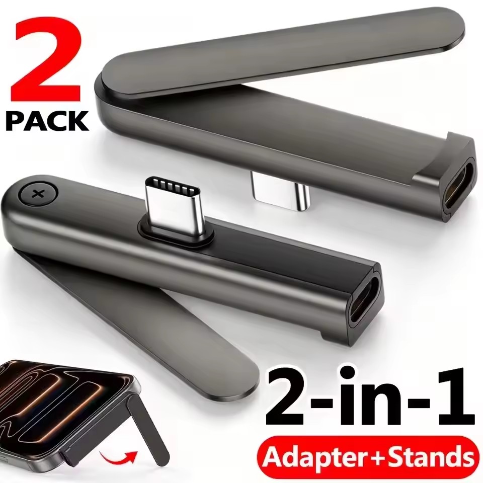 Headphone Stand Desk - 2/1PCS Adaptador Portátil USB C para