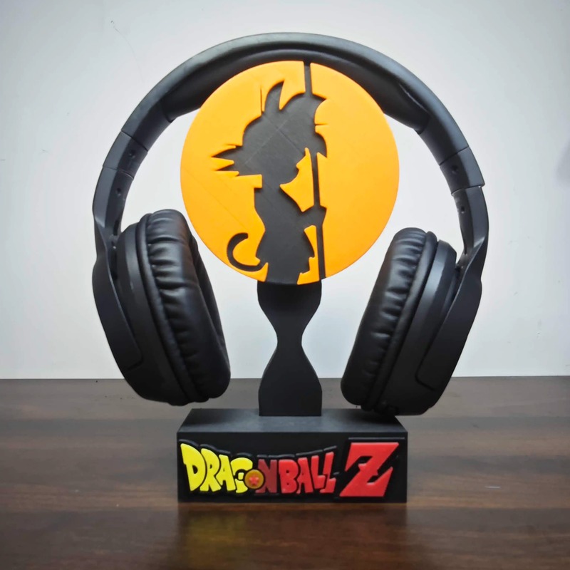 Anime dragon ball z figura gok - Headphone Stand Desk avaliação e preço