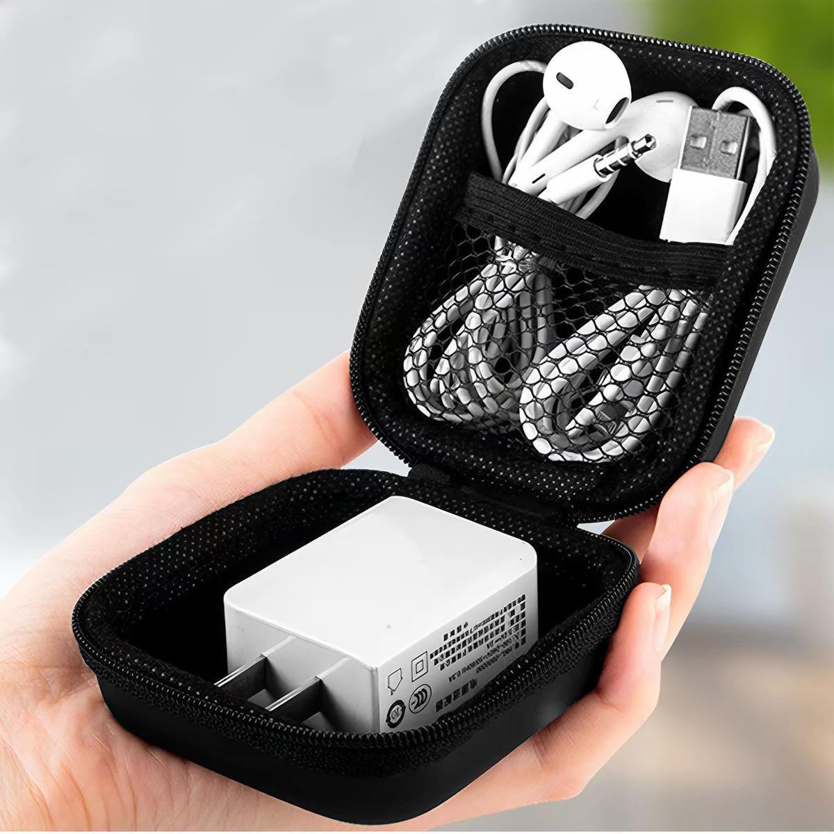 Estojo Organizador de Cabos e  - Headphone Case Hard avaliação e preço