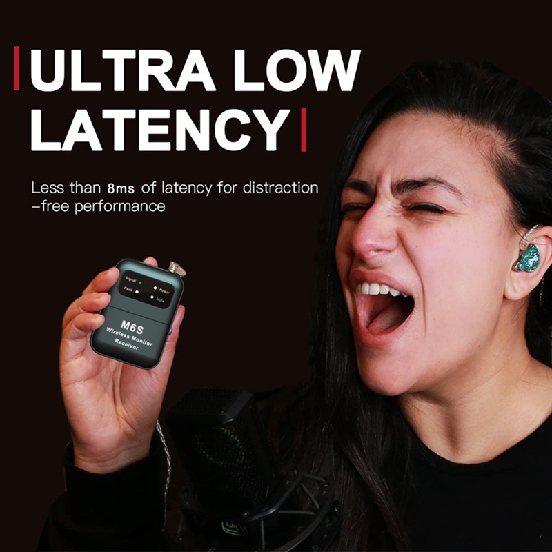 A73E-2.4G sem fio no sistema d - In Ear Monitor Iem avaliação e preço